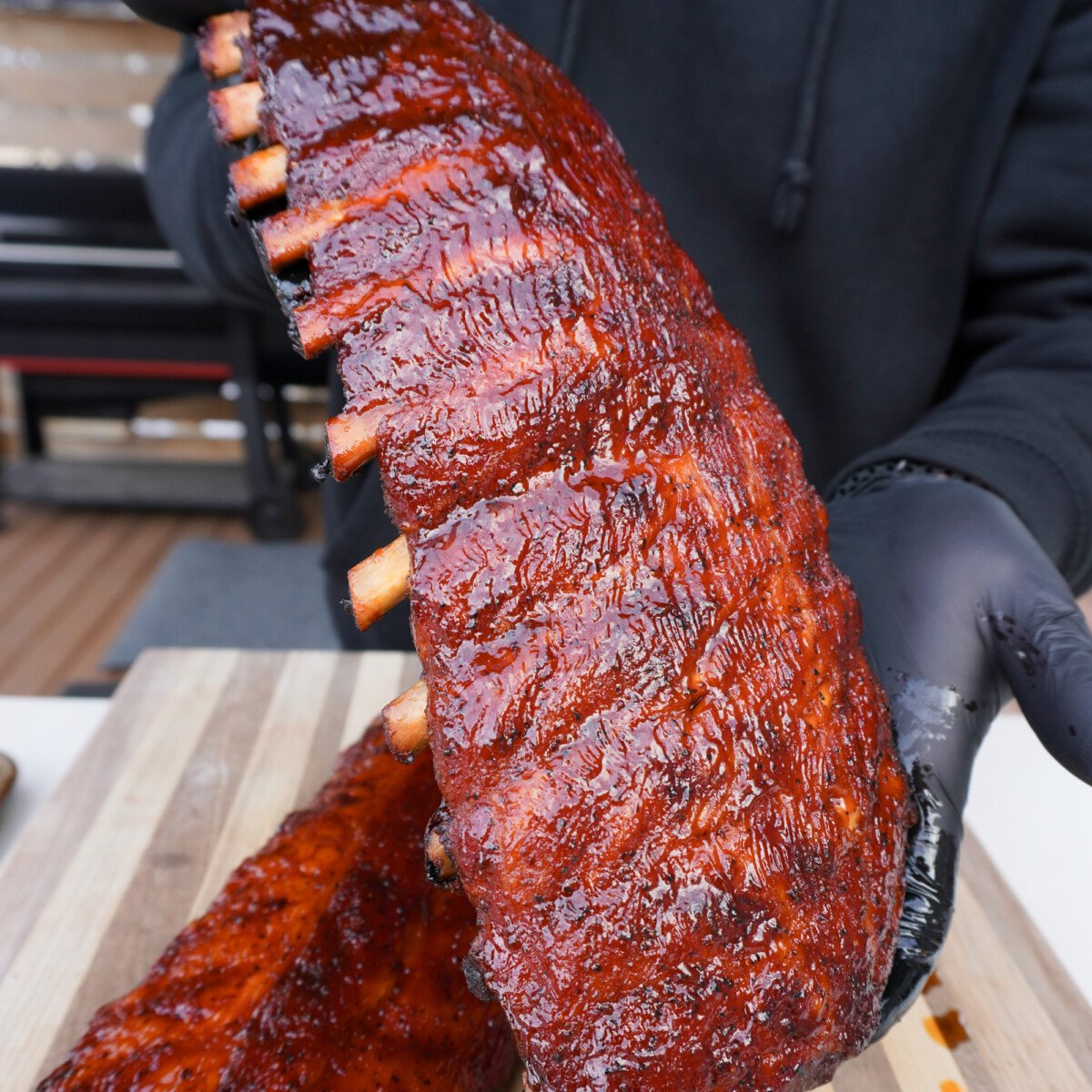 classic bbq baby back ribs.