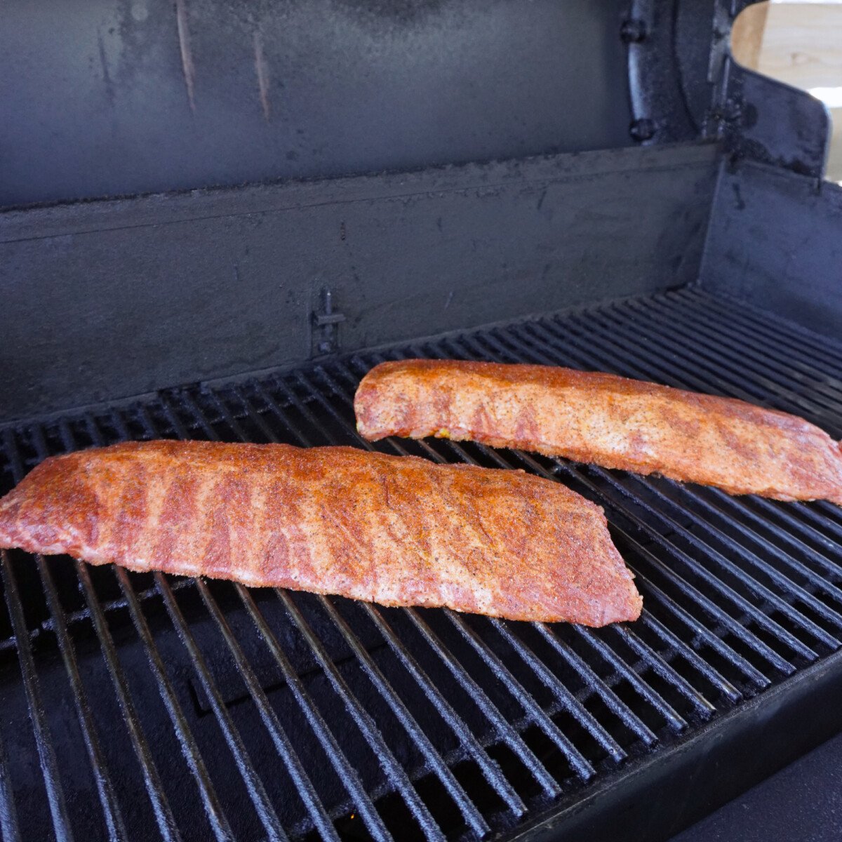 smoking classic bbq baby back ribs.