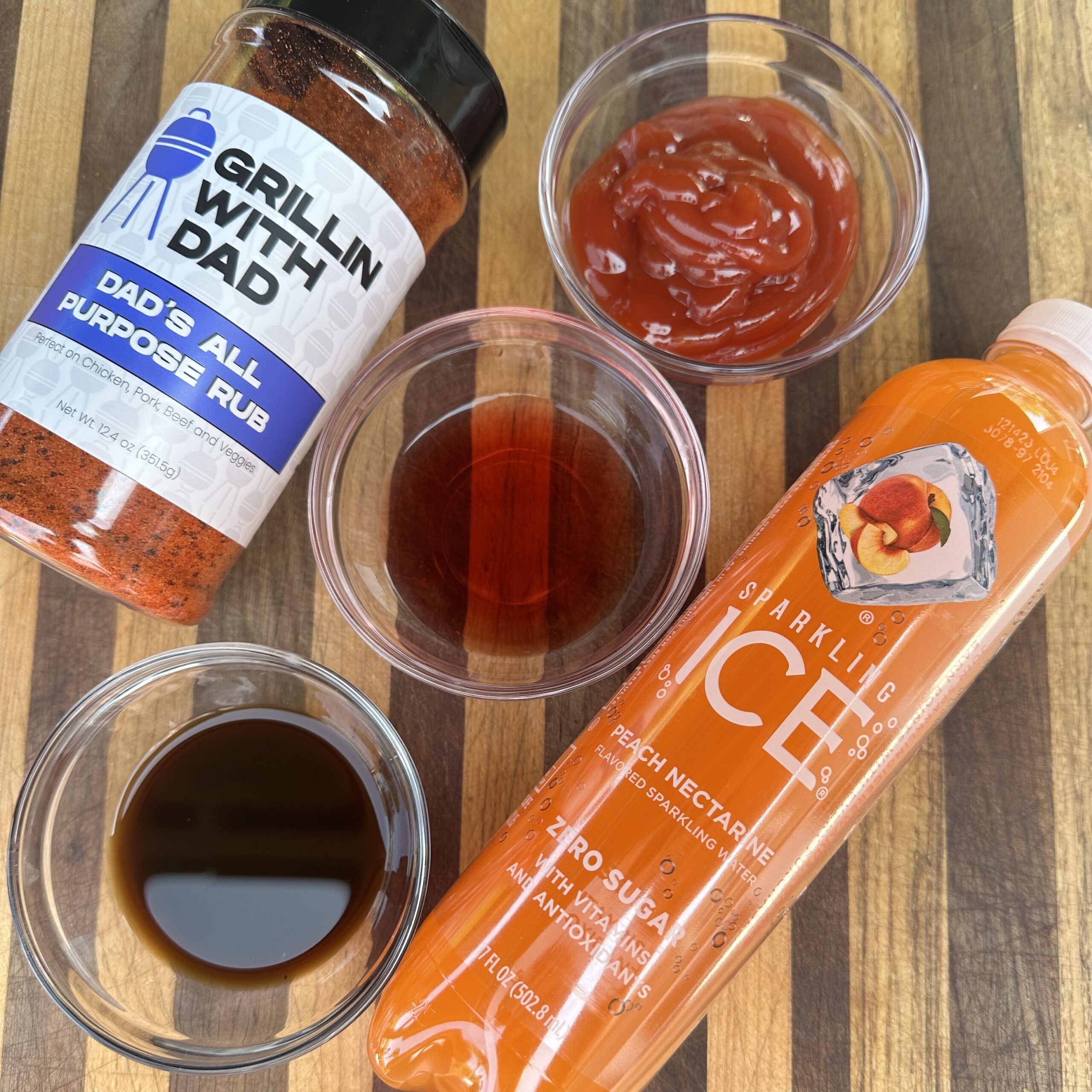 Homemade bbq sauce ingredients