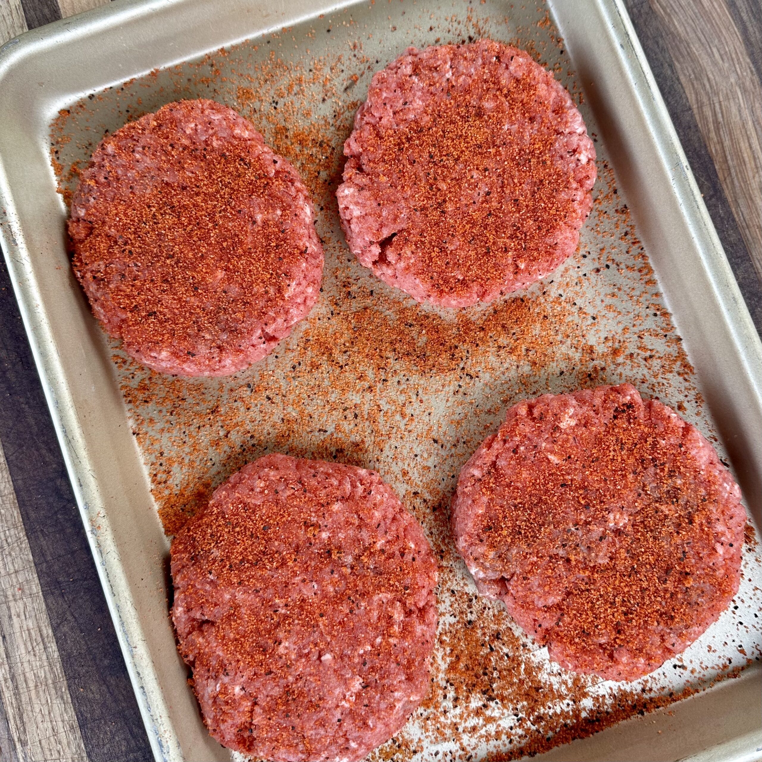 hatch chile burger Beef Patties.