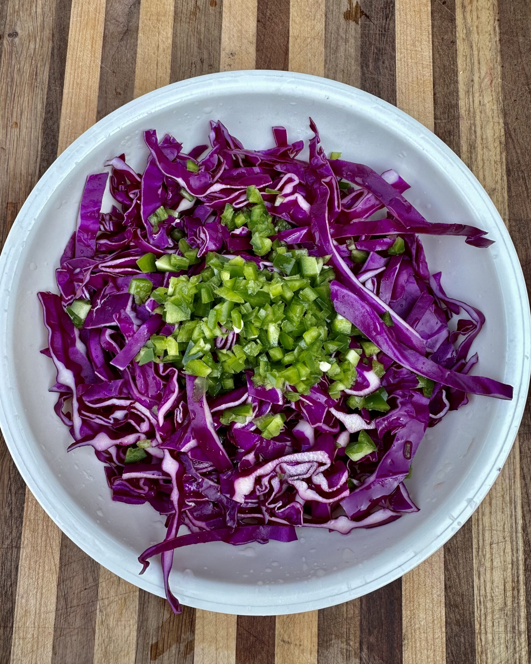 Red Cabbage Coleslaw