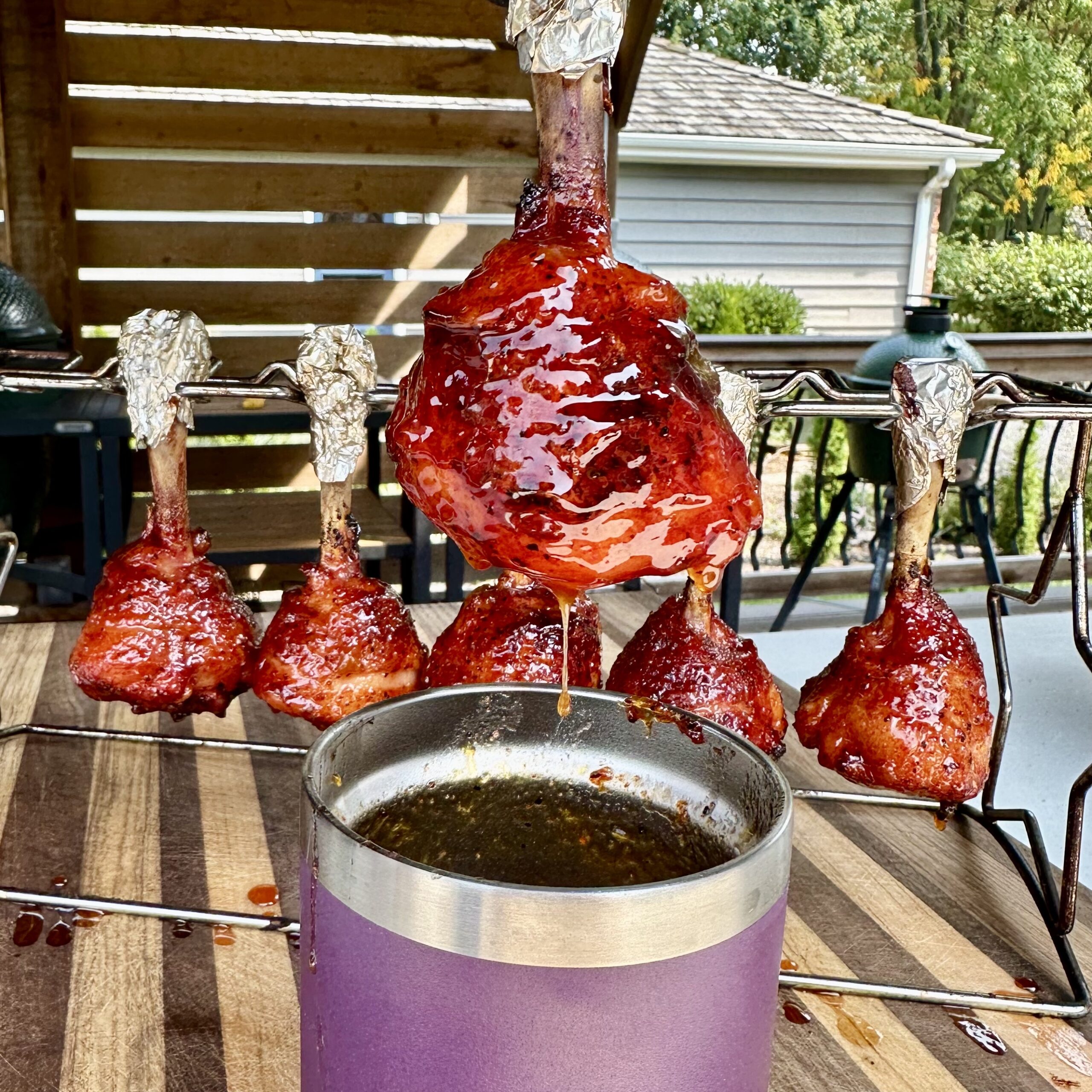 Peach and Whiskey sauce
