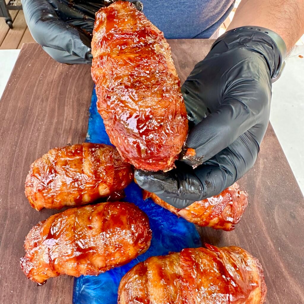smoked armadillo eggs.