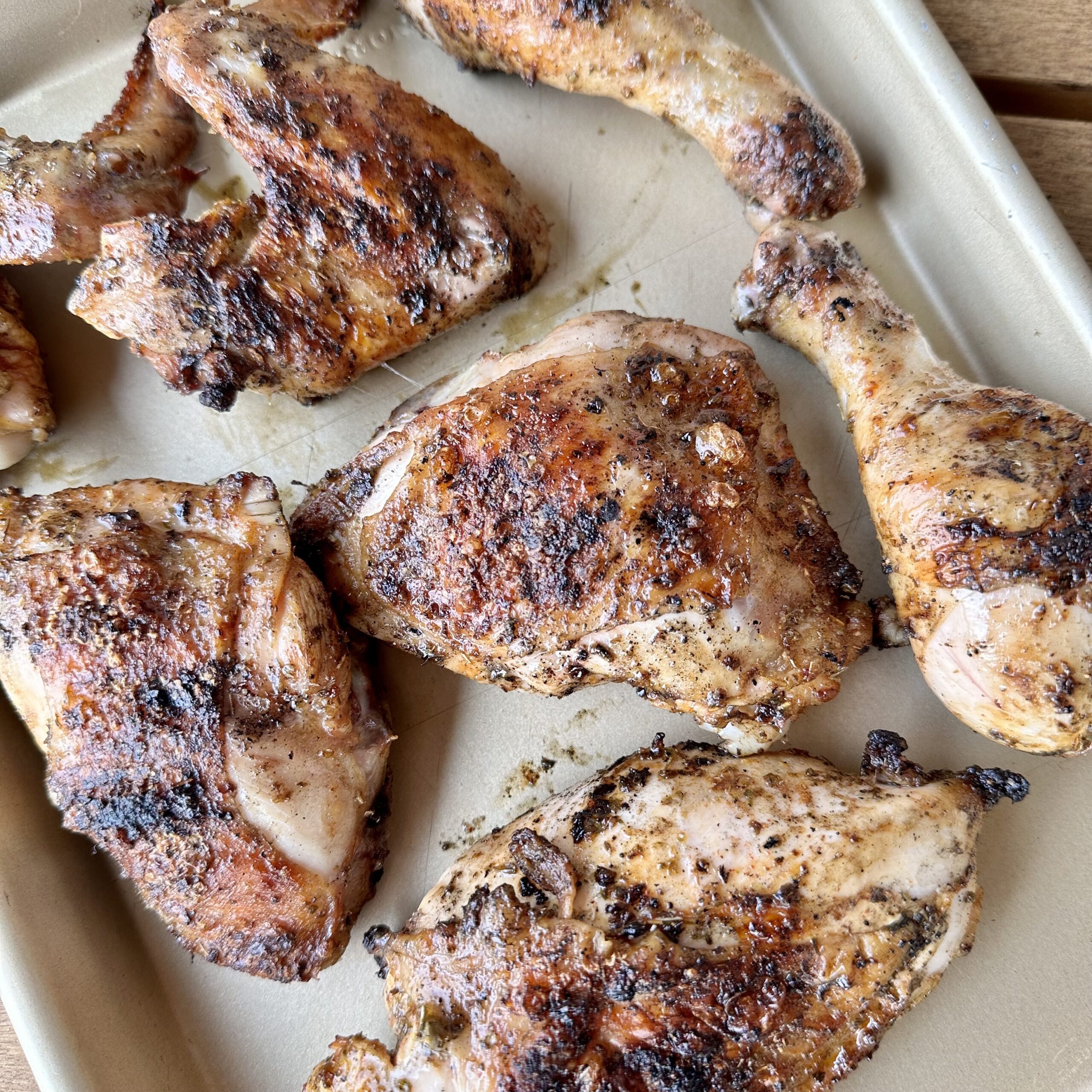 Grilled greek chicken