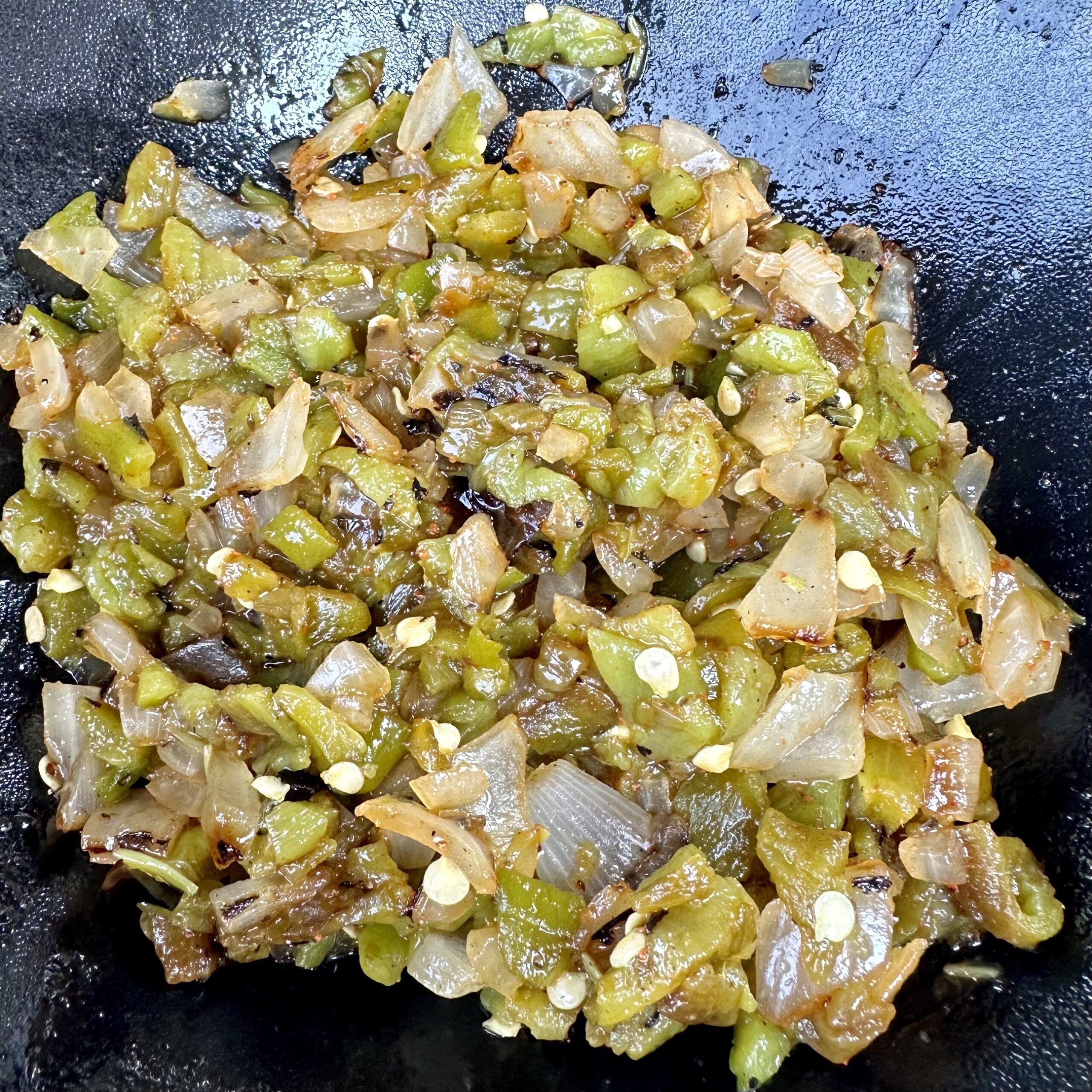 Hatch chile salsa