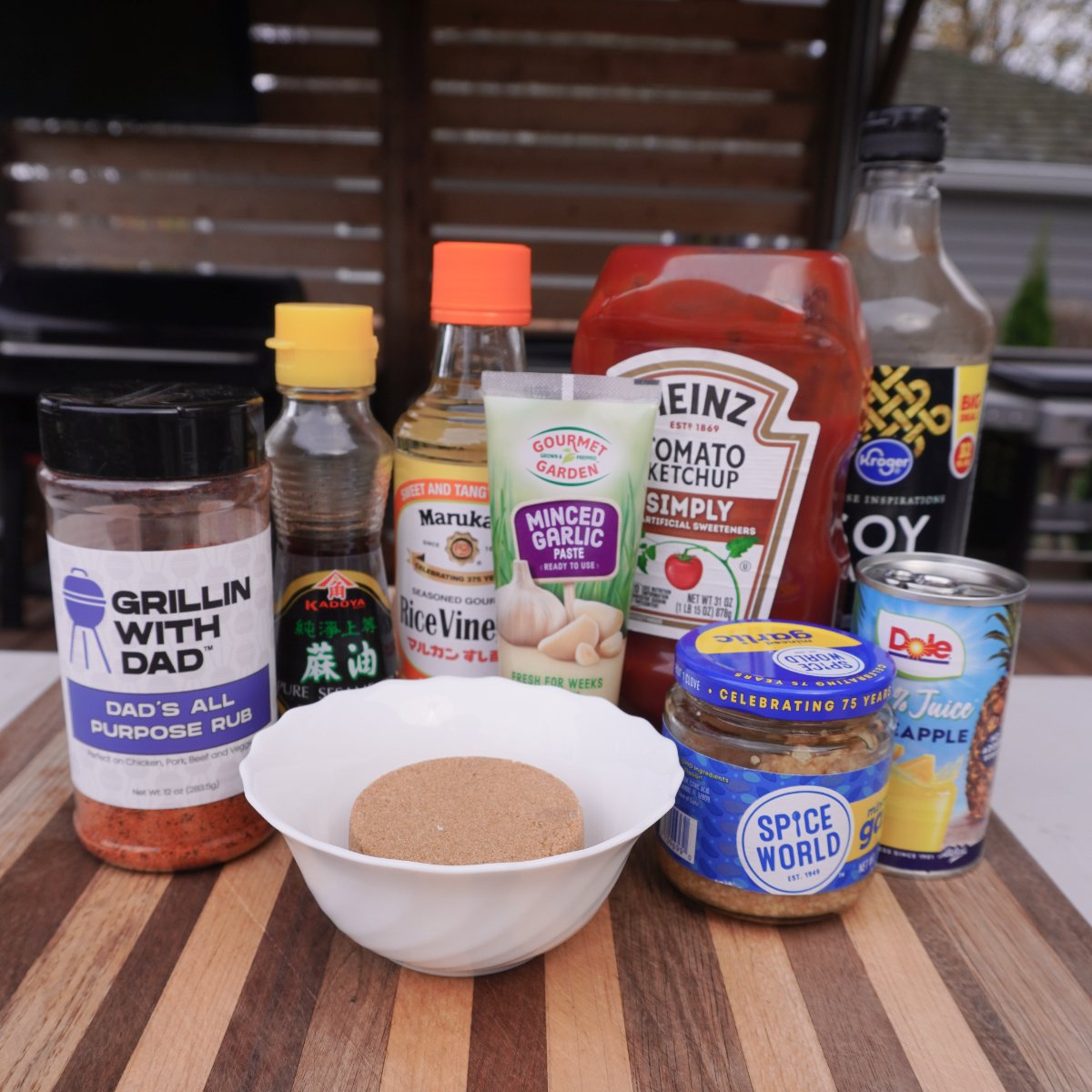 huli huli sauce ingredients.