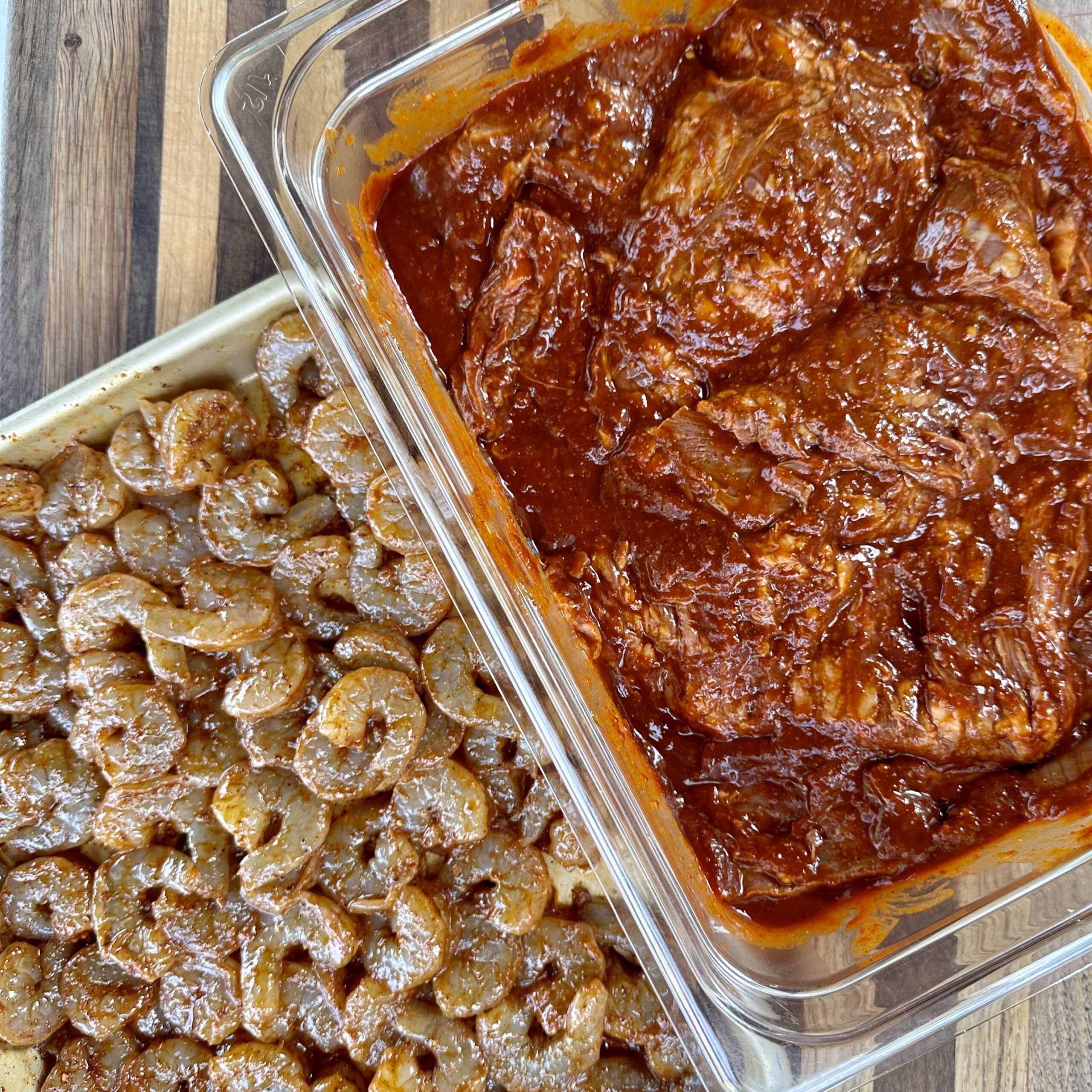 Marinating meat
