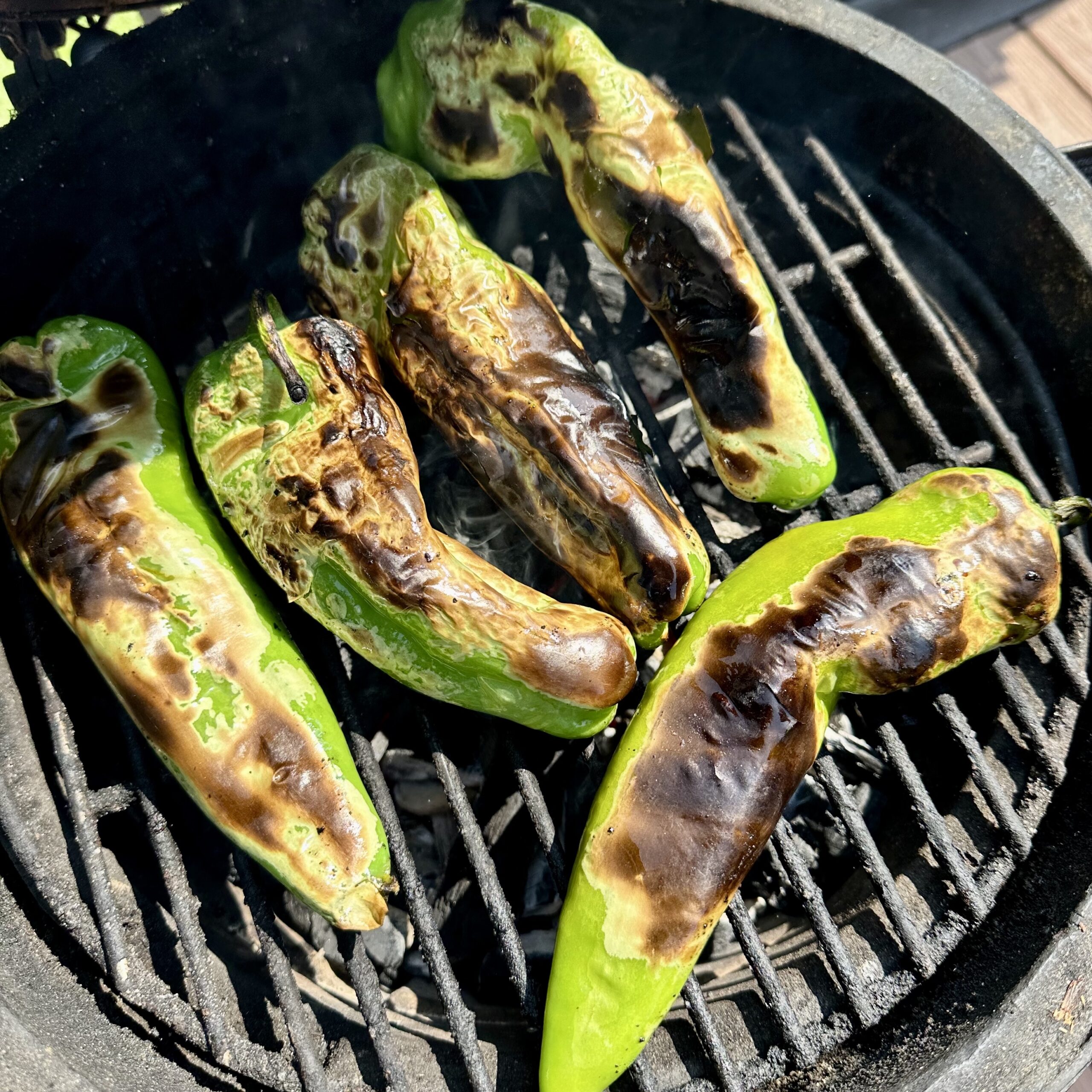 Roasted Hatch chiles
