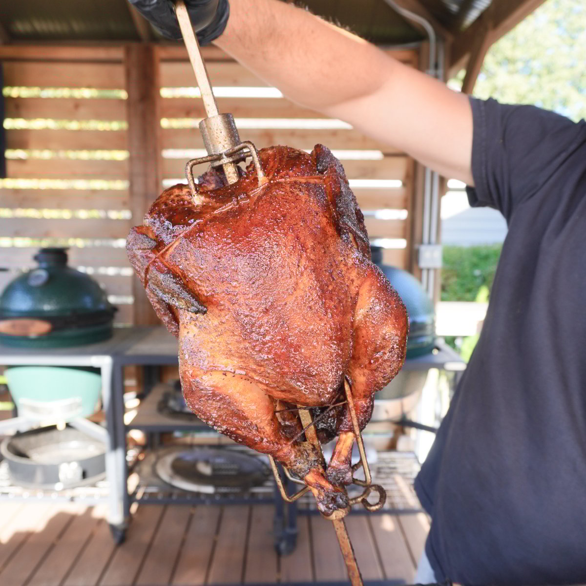 rotisserie turkey.