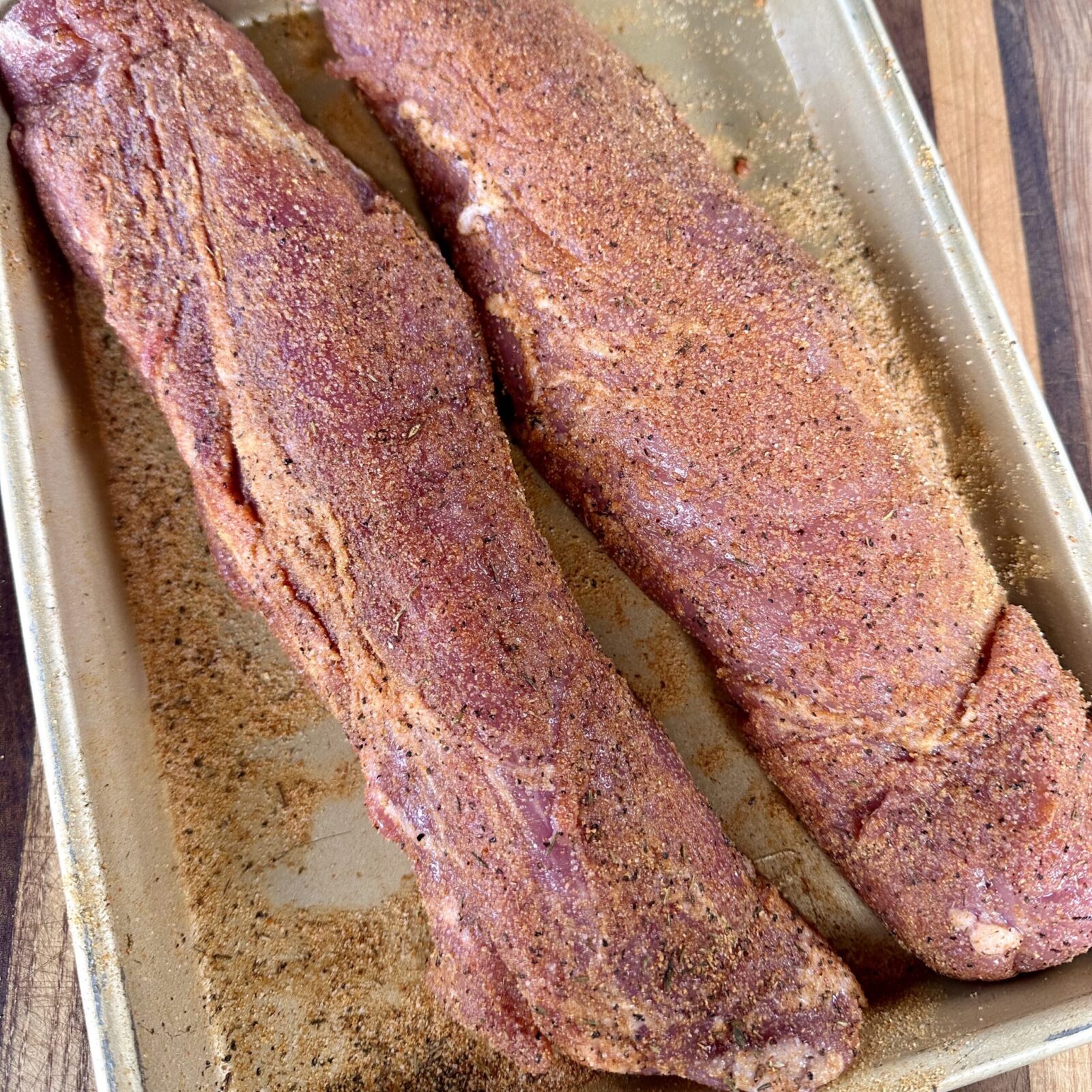Seasoned pork tenderloin