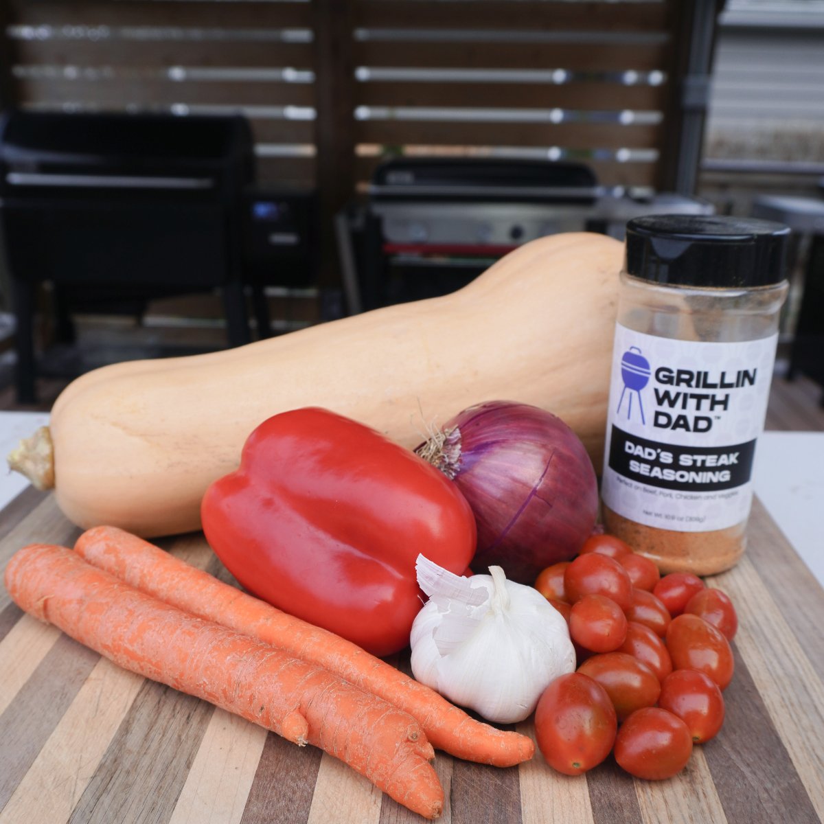 butternut squash soup ingredients.
