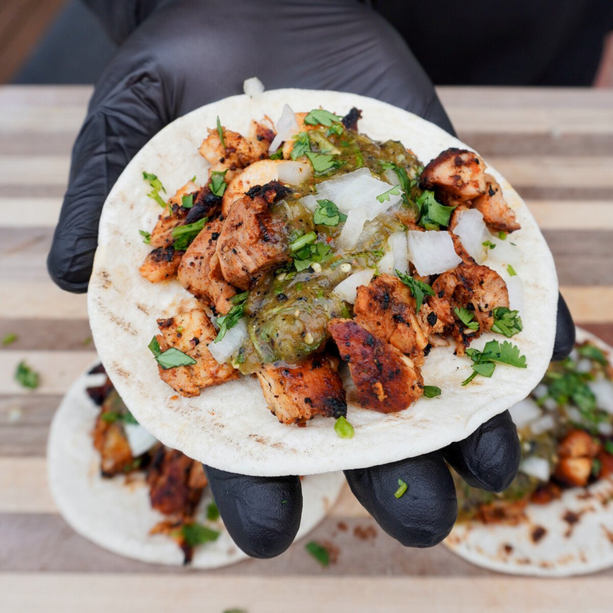 grilled chicken tacos ingredients.