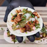 grilled chicken tacos.