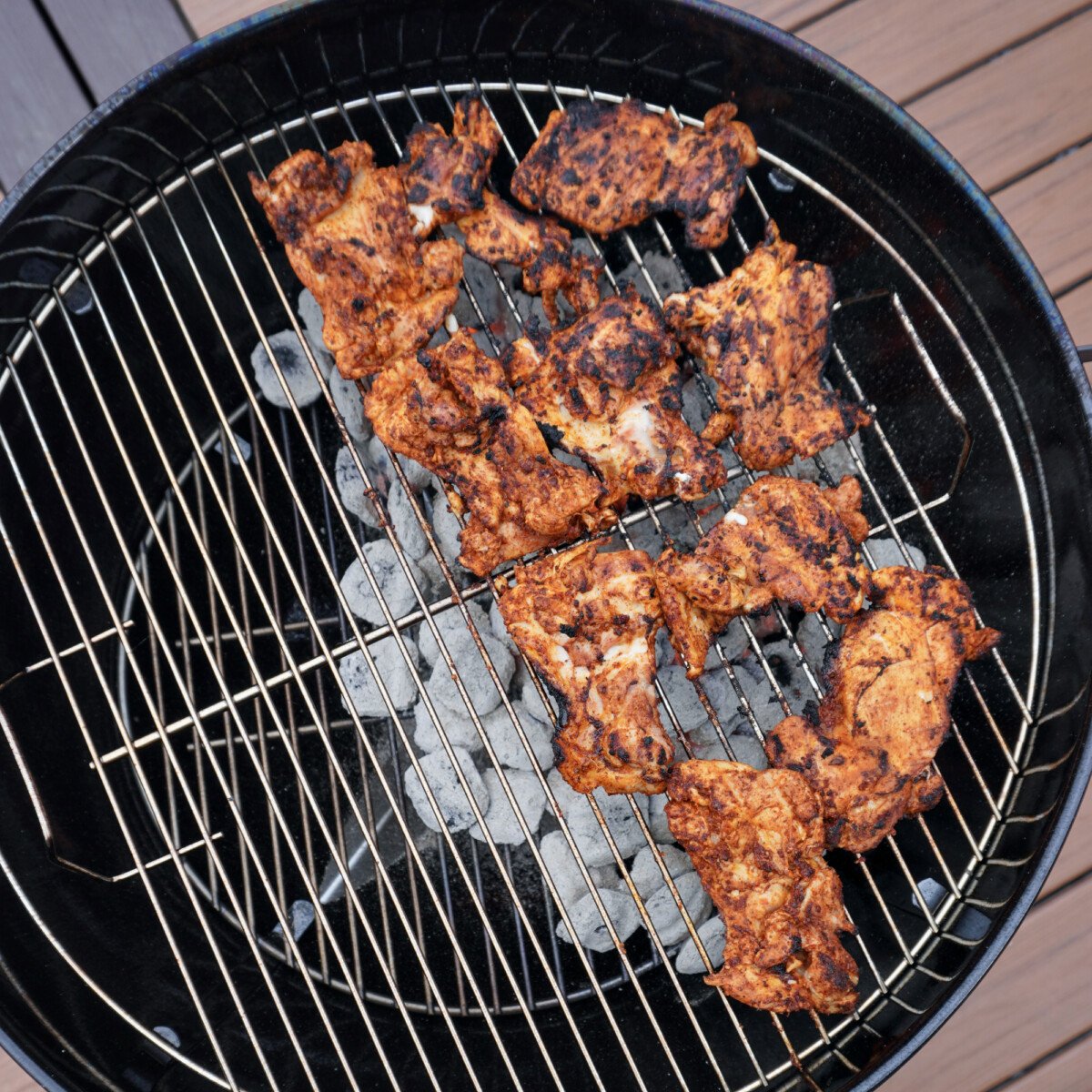 grilled chicken thighs.